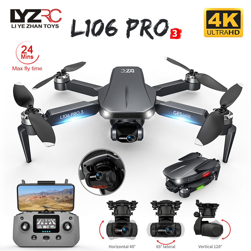 L106 Pro 3 Drone 5G WIFI FPV G - Fpv Drone Charger บทวิจารณ์และราคา